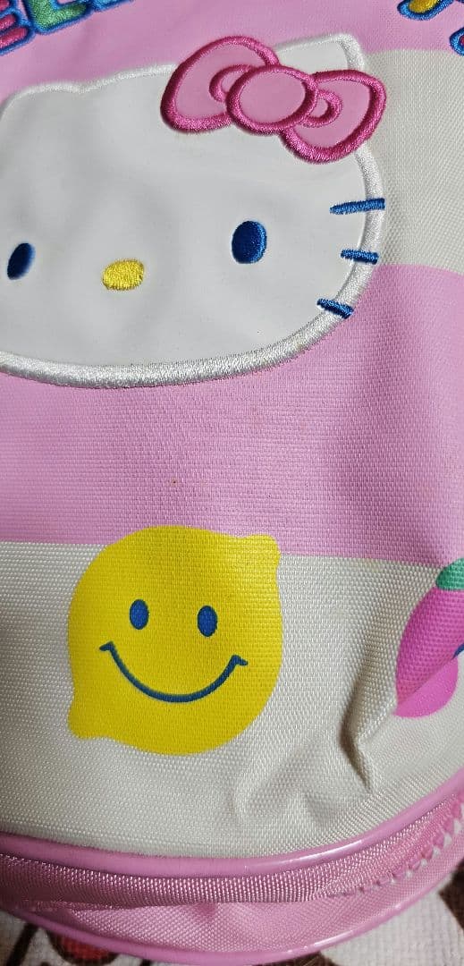 新品未使用 キティ 刺繍 プールバッグ 2003