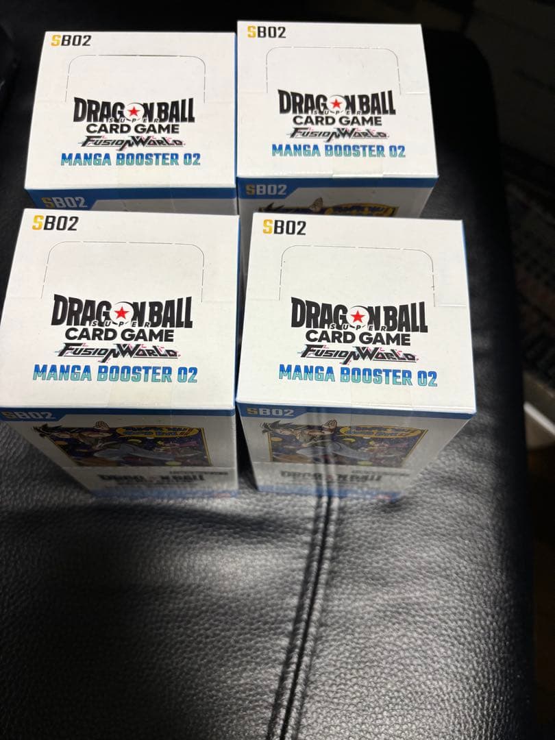新品未開封　テープ付き　ドラゴンボールカード　MANGA BOOSTER 02