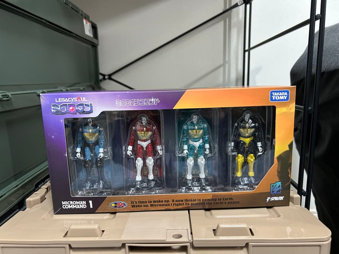 国内:タカラトミーモール限定 レガシーソウル ミクロマン コマンド1号4体セット