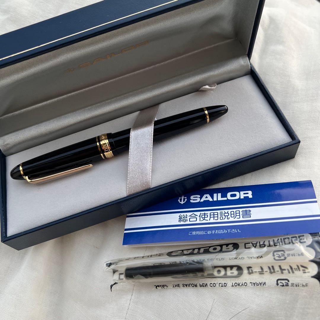 SAILOR 1911 万年筆 21Kゴールド H-MF