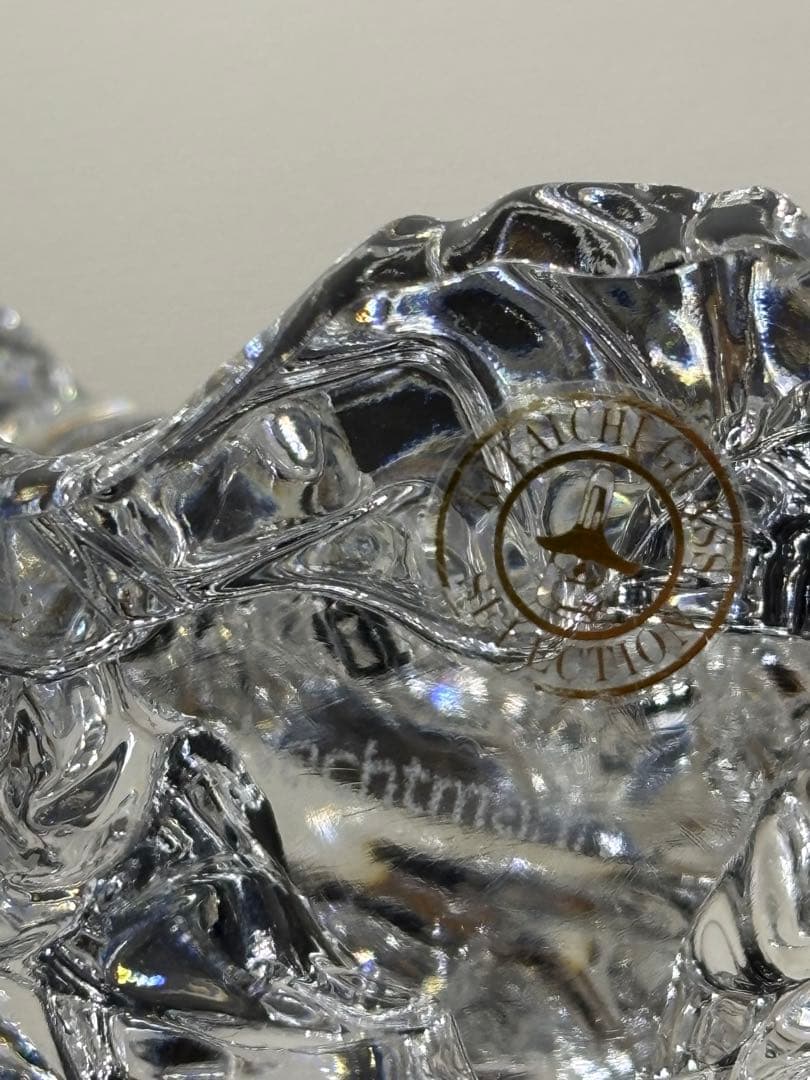 新品nachtmann 北一ガラス　虎 寅クリア 干支 オブジェ 置物クリスタル