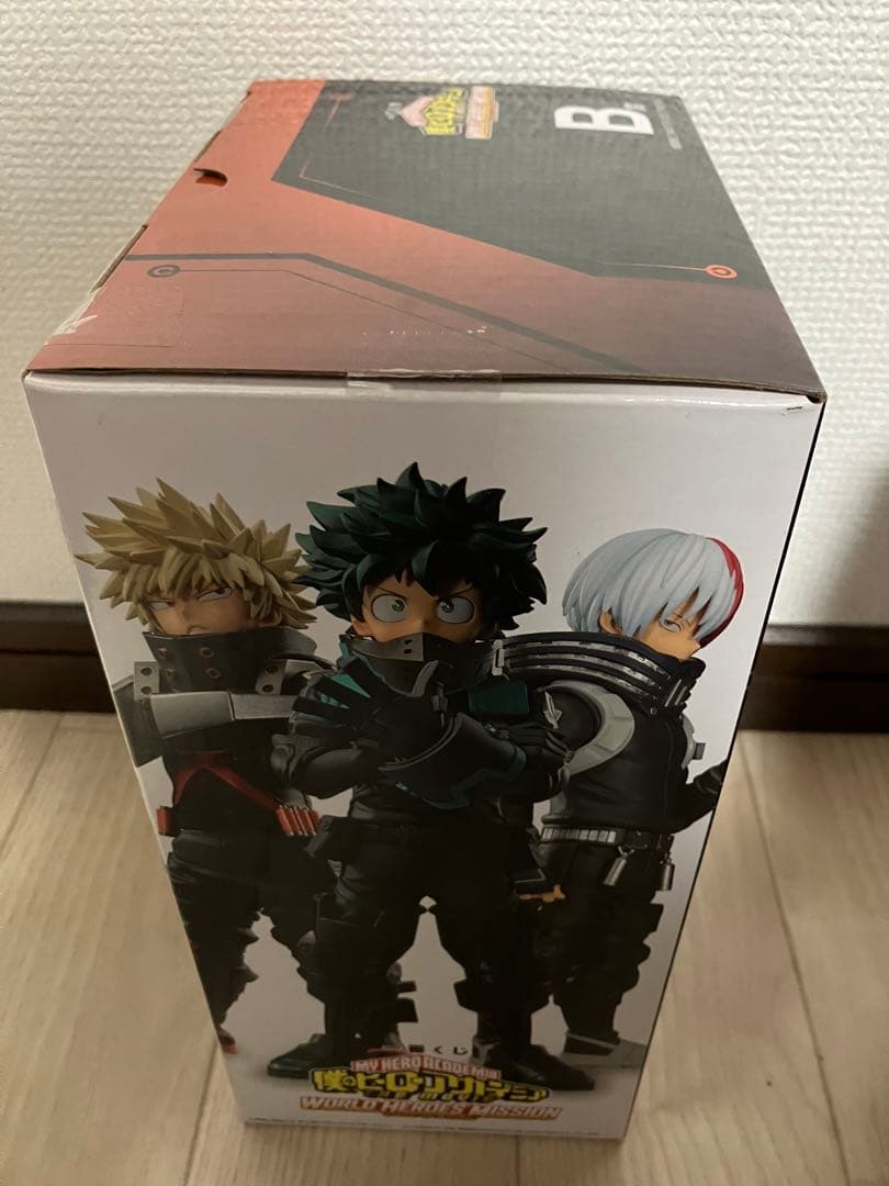 一番くじ　ヒロアカ　ワールドヒーローズミッション　緑谷　爆豪　轟　フィギュア