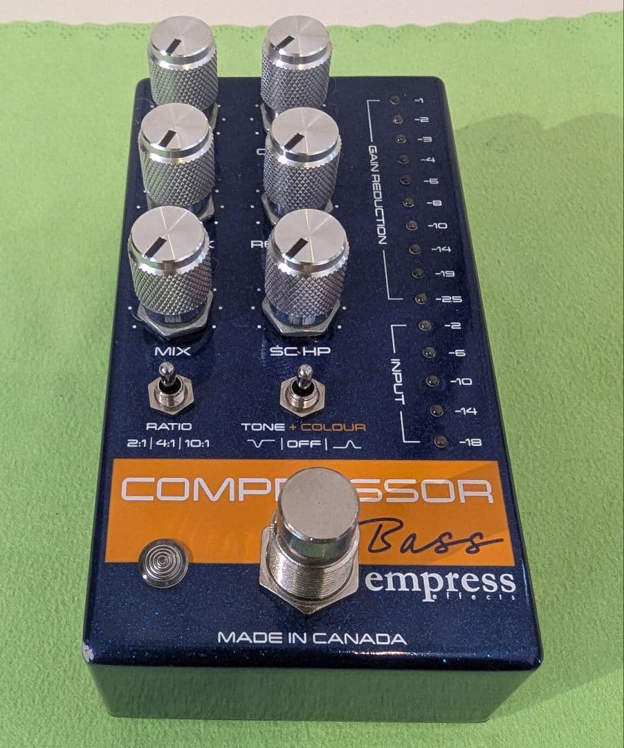 ベース Empress Effects / Bass Compressor Blue
