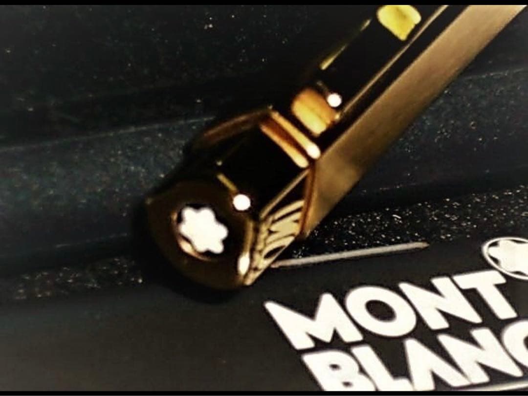 １本は欲しい総金張りのチタンボディ★稀少な価値ある逸品No20280★モンブラン