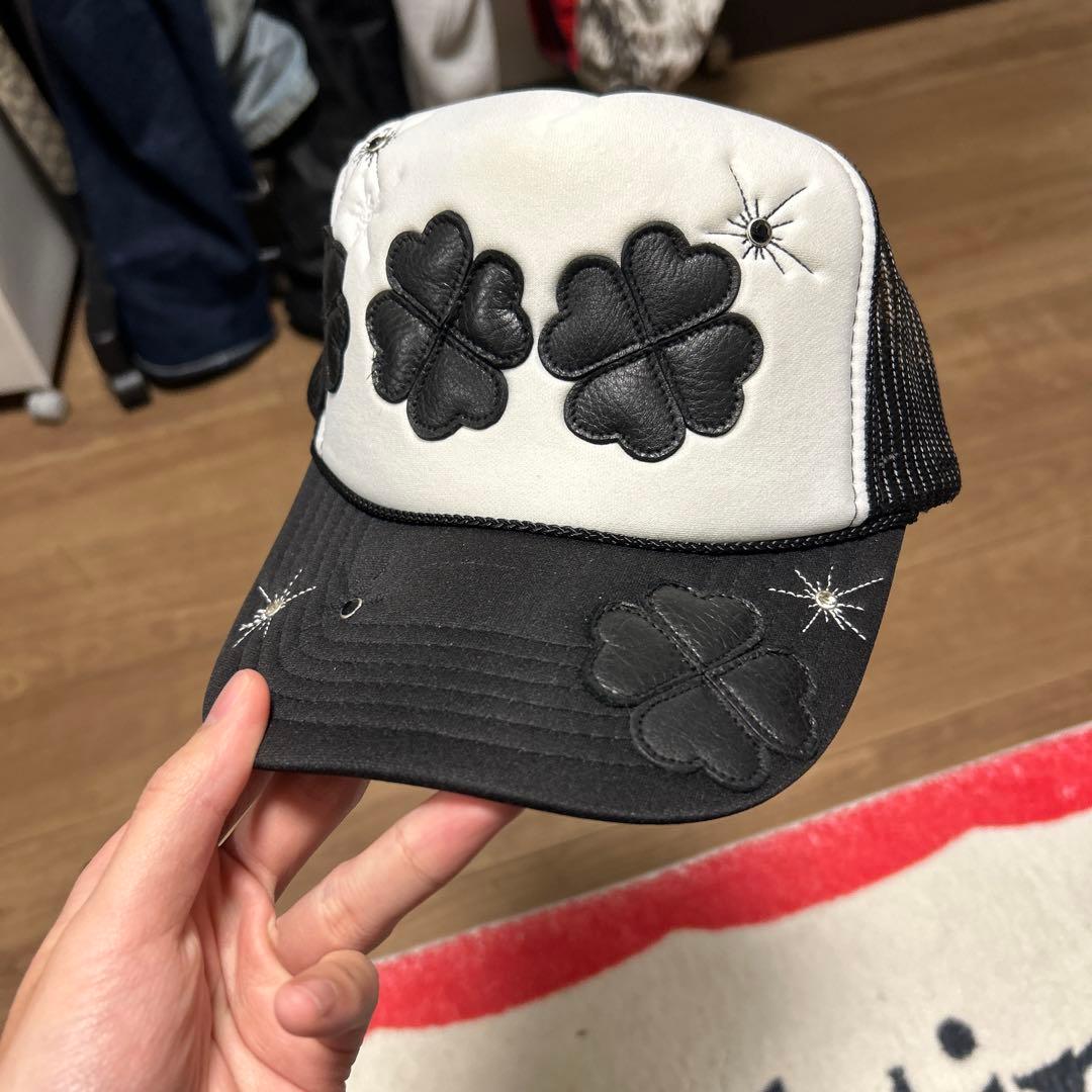 即完売品　imozonsavingclothing クローバーメッシュキャップ