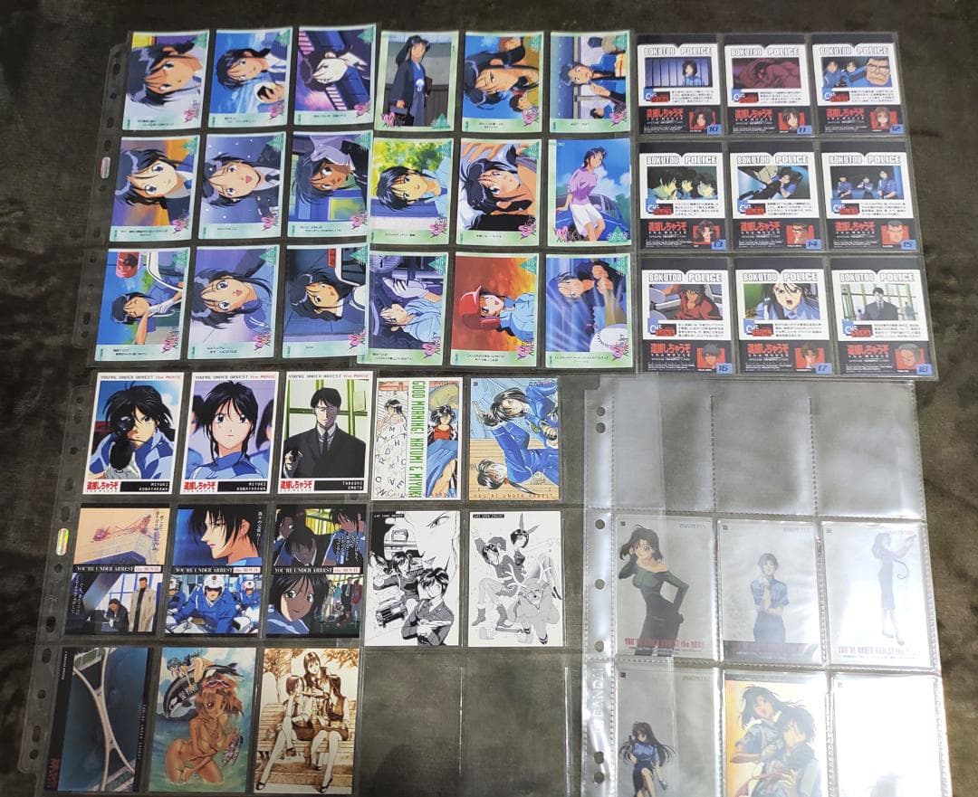 ☆２０２枚　逮捕しちゃうぞ　バインダー＋トレーディングカード　まとめて