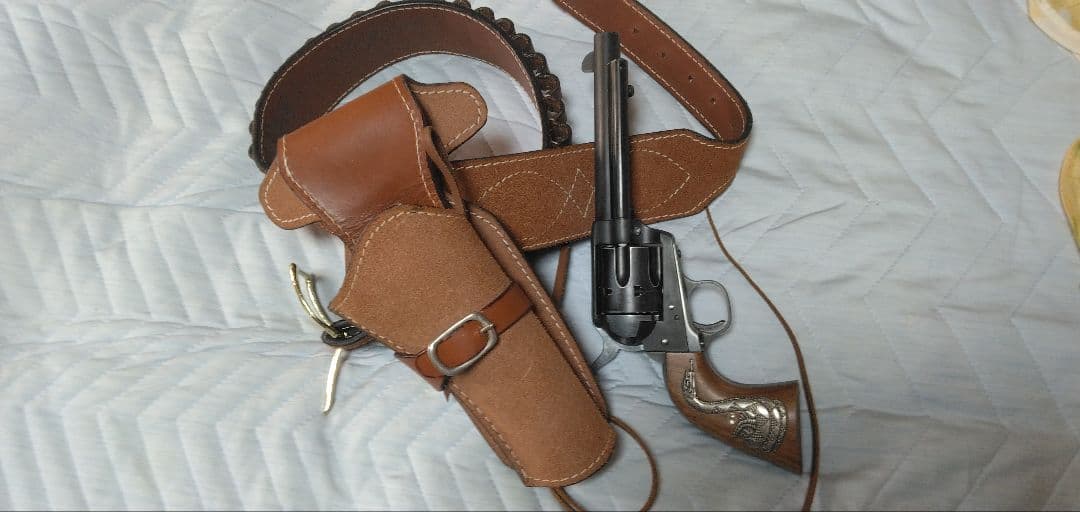 マカロニウエスタンスタイル 　 　ガスガン　ライフル　他　夕陽のガンマンセット