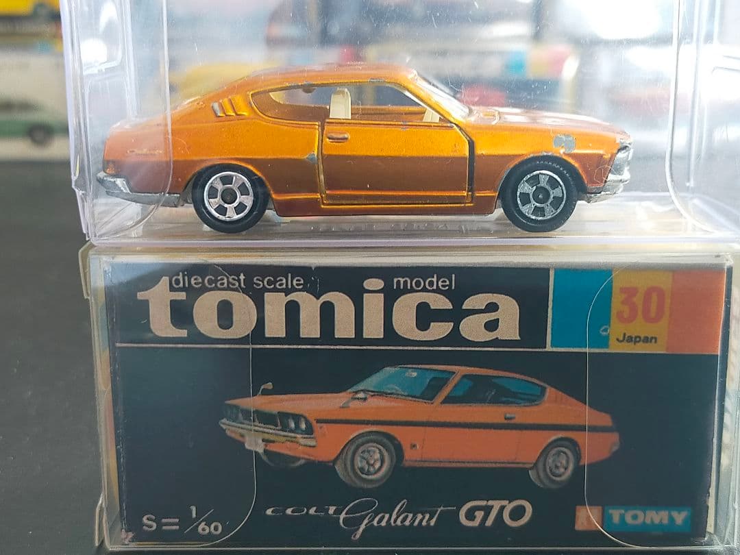 香港 トミカ コルト ギャラン GTO 黒箱 コピー箱 1B 香港製