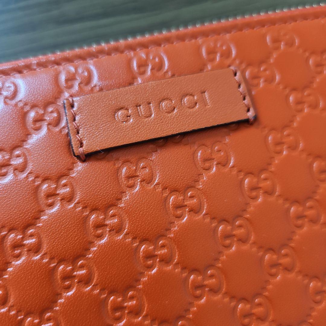 【29,000円→24,000円】GUCCI オレンジ GGパターン 長財布