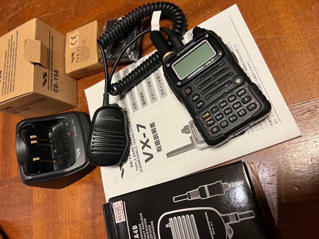 VX-7 アマチュア無線 受信機　いろいろ