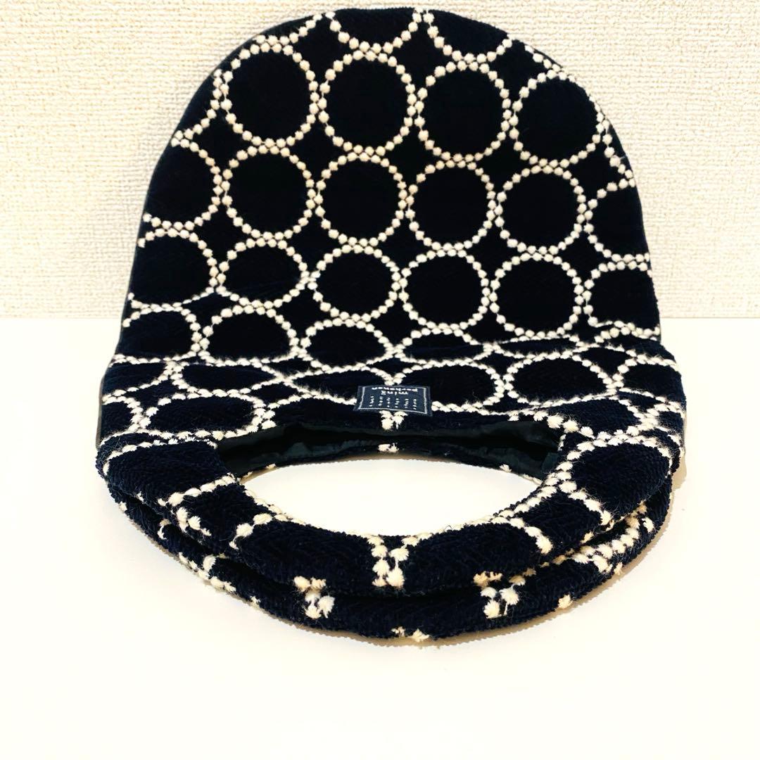 【販売終了品】ミナペルホネン　タンバリン エッグバッグ　ヘリンボーン柄生地