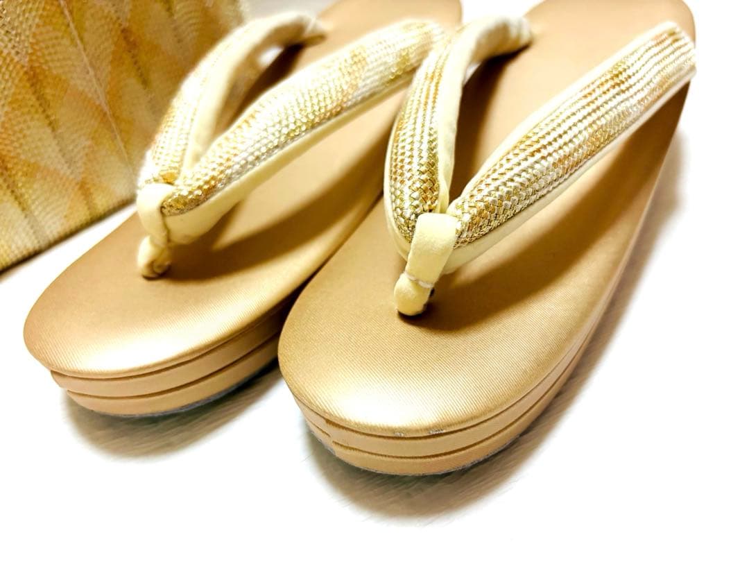 専用♡ 西陣織　帯地使用　フォーマル用　日本製　高級　草履・バッグ　2点セット