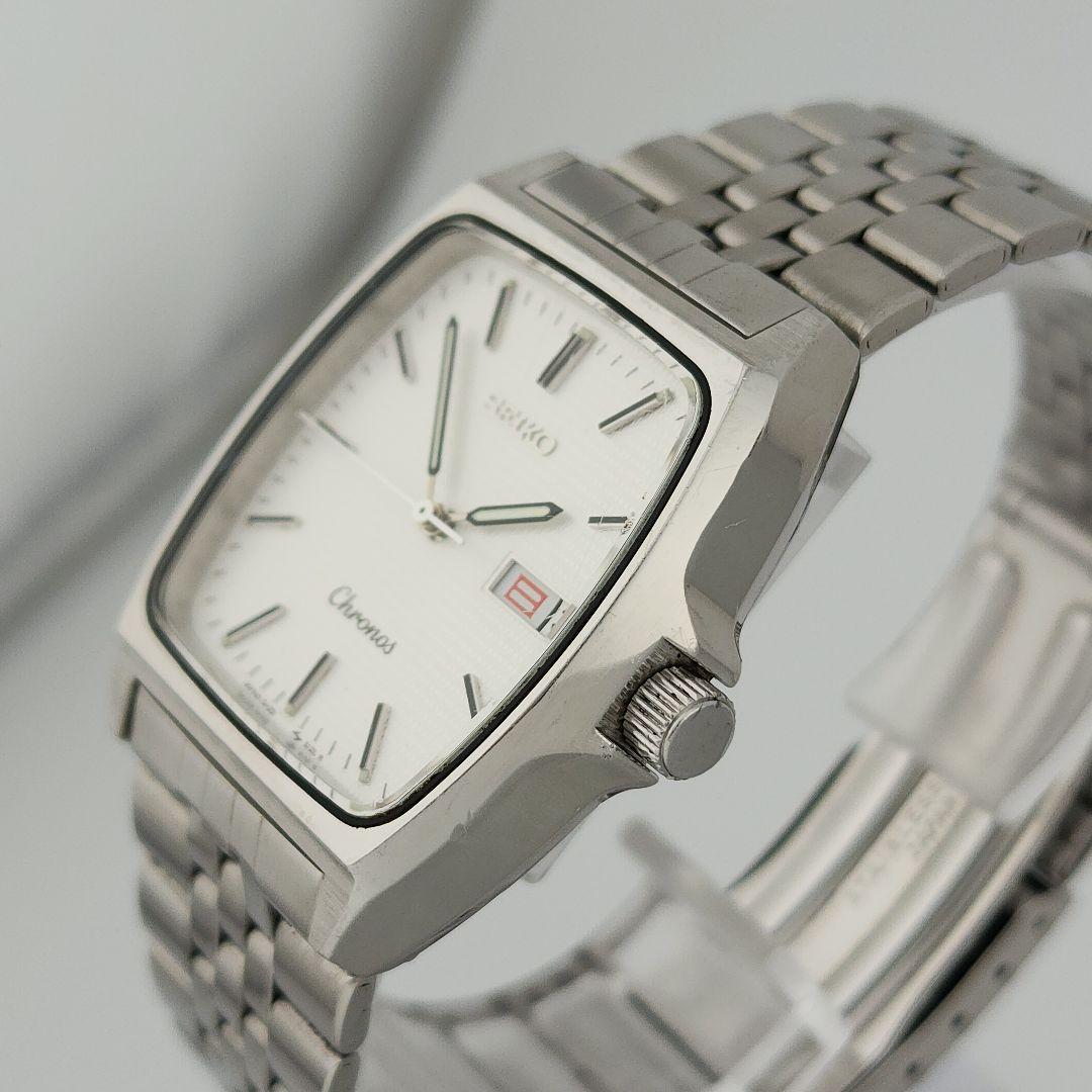 【美品】セイコー クロノス クォーツ【5H23-5110】【稼働品】メンズモデル