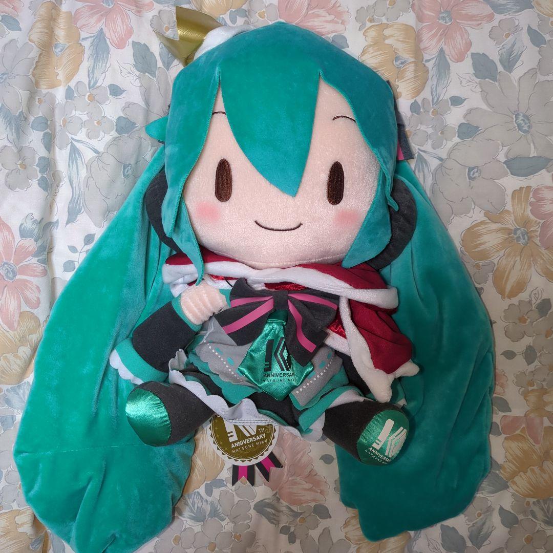 初音ミク 10周年ぬいぐるみ 紙タグ付き 中古商品