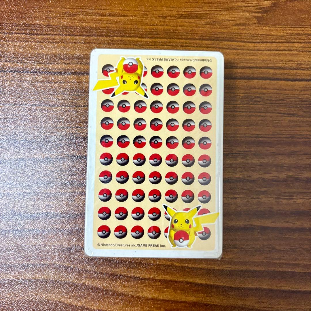 む*む様 【ポケットモンスター】トランプ イエロー 1998年製 未使用・未開封