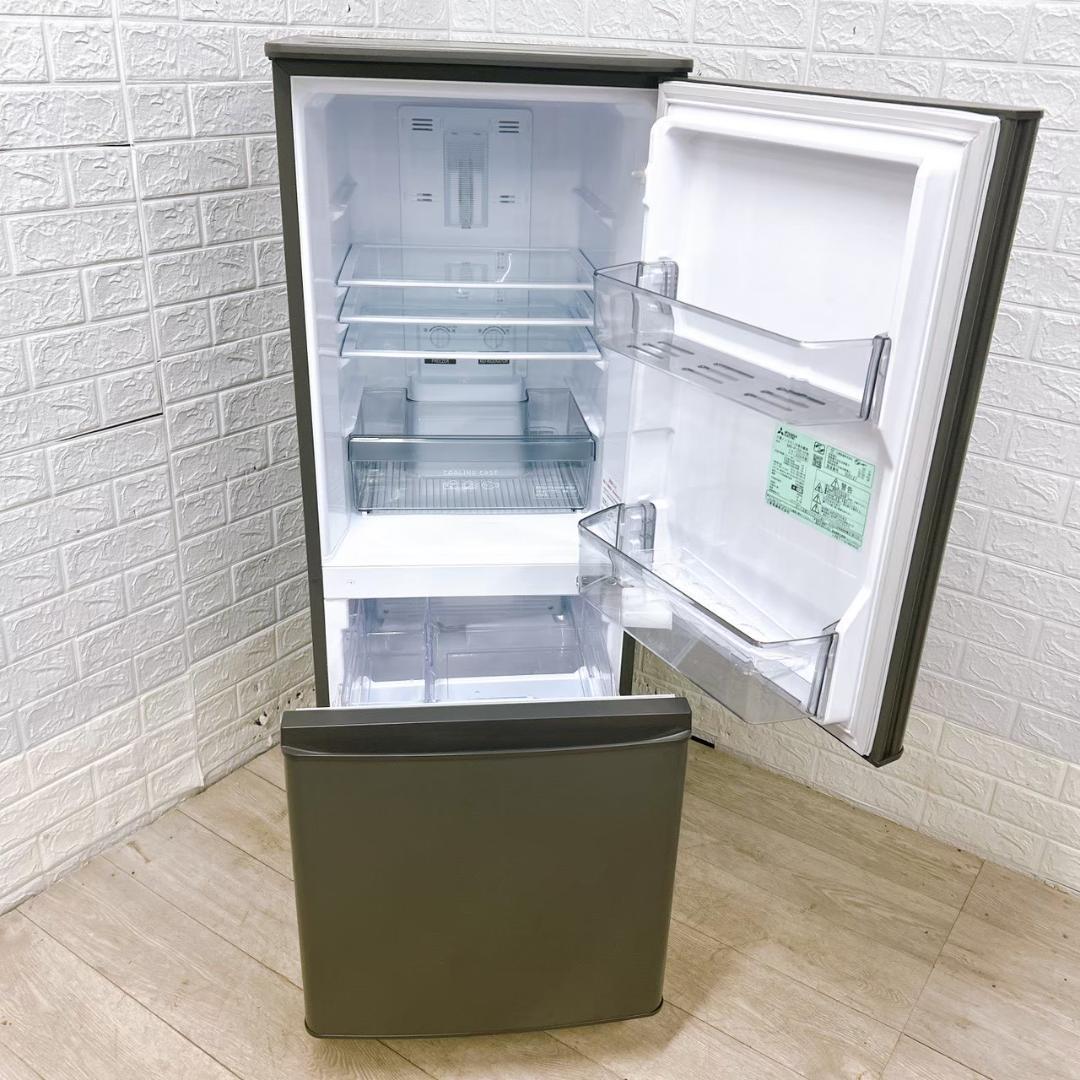 【K】MKT11131 ミツビシ 三菱 146L 冷蔵庫 一人暮らし 小型