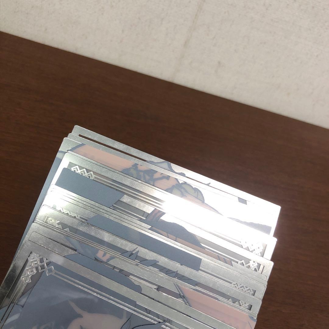 ❶①BLEACH WORLD クリアミニ色紙 箔押し 全18種 フルコンプ