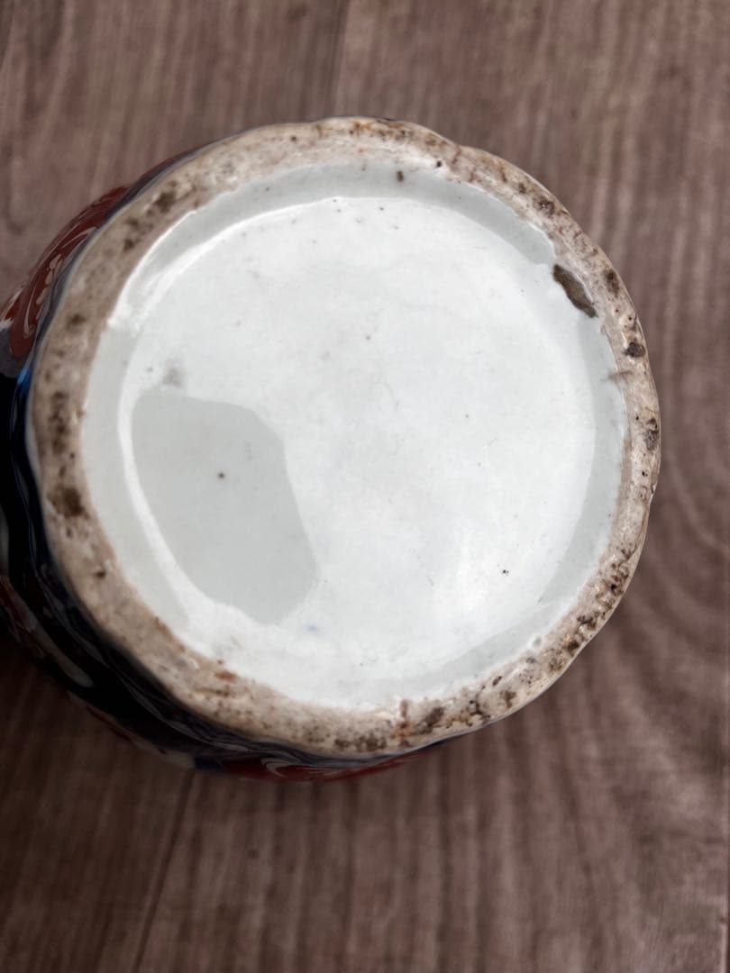 古伊万里 沈降壺骨董品 時代物 色絵