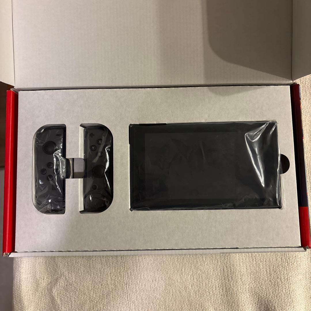 Nintendo Switch ニンテンドースイッチ本体　グレー　箱付き