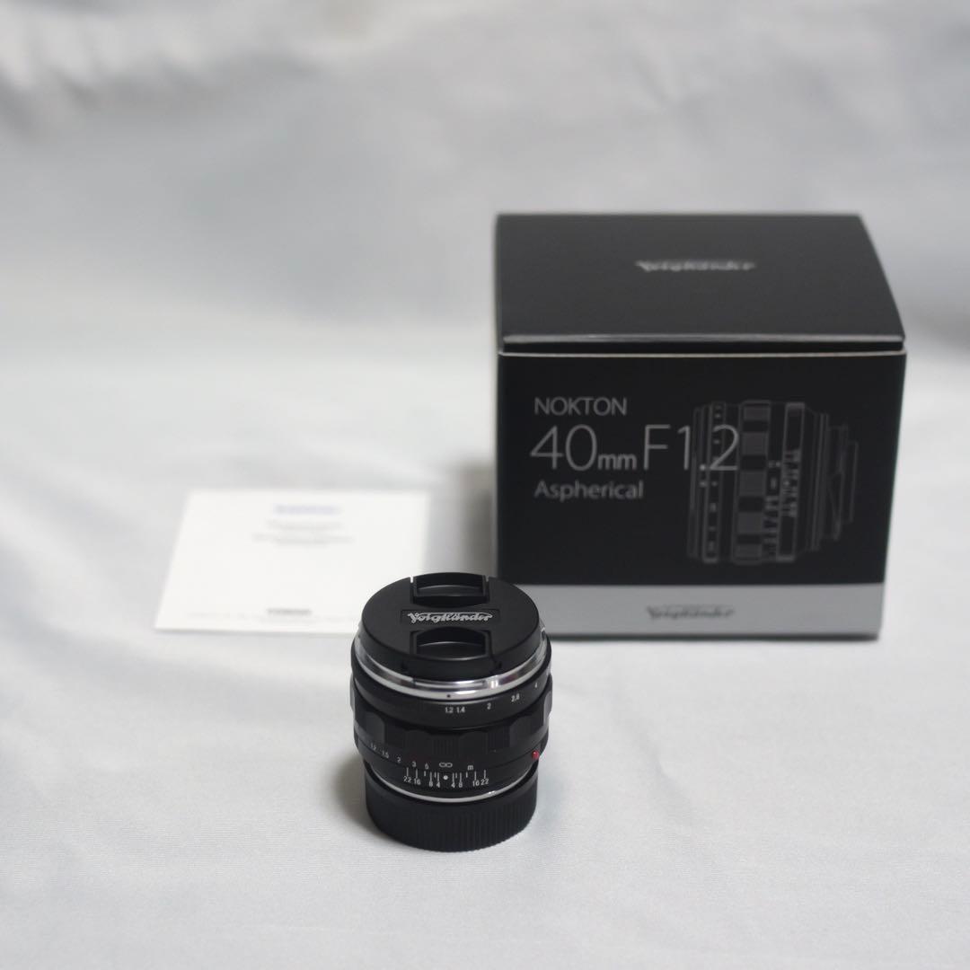 レンズ(単焦点) NOKTON 40mm F1.2 vm