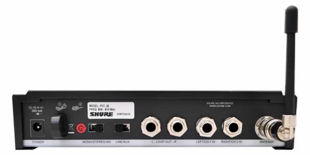 配信機器・PA機器・レコーディング機器 SHURE P3TJR-JB