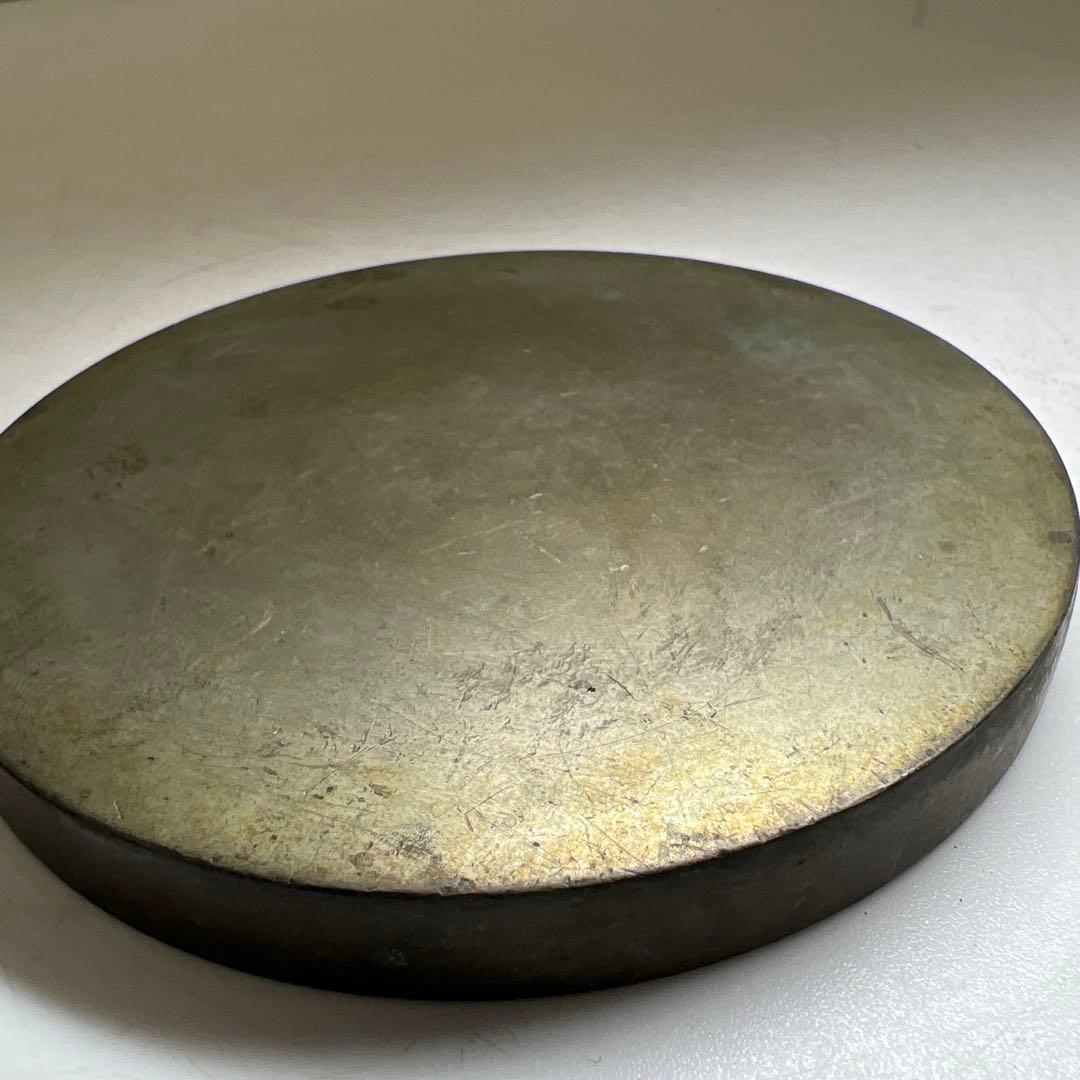 江戸時代　初期~中期　古銅古鏡　243g直径10.8㎝　東Y7-0717①