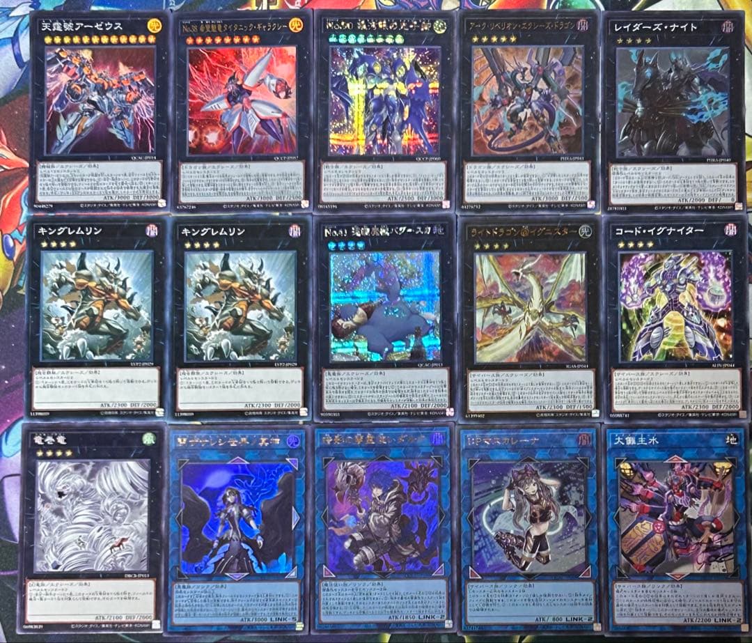 遊戯王　巳剣デッキ(メイン40枚＋EX15枚)