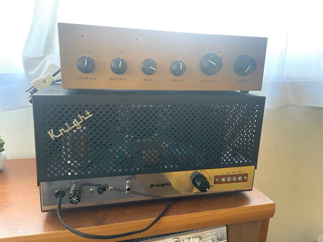 ヒースキット　WA-P2 プリアンプ、ナイト　パワーアンプ モノラルアンプセット