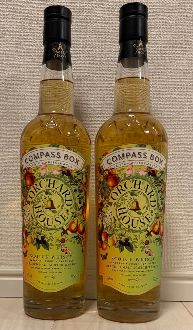 コンパスボックス オーチャードハウス 700ml 2本