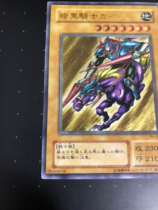 遊戯王 暗黒騎士ガイア　レリーフ