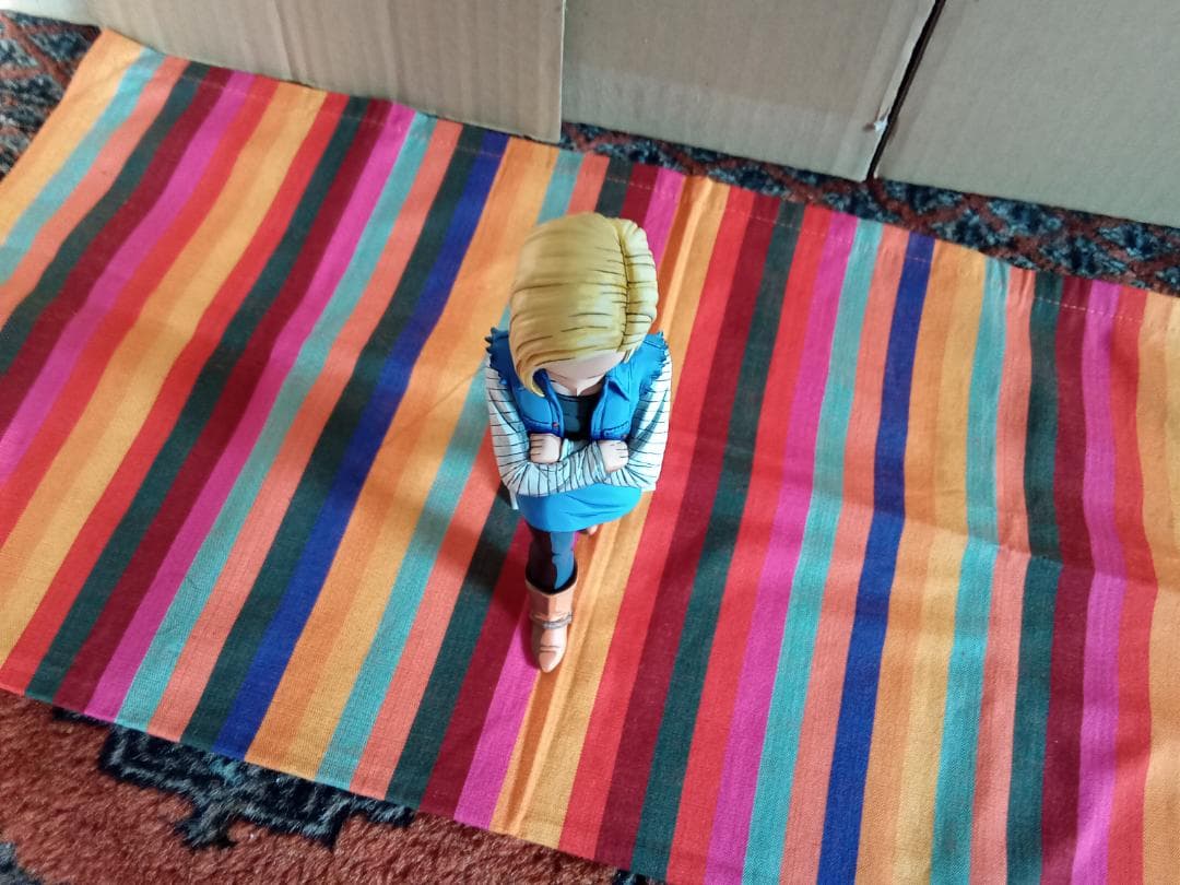 ドラゴンボール 18号 リペイント フィギュア クリリン