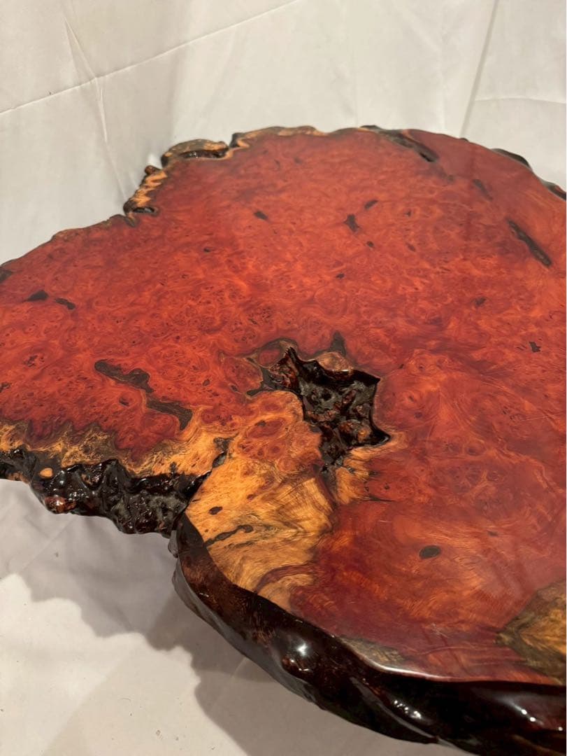 花梨　かりん　座卓　アンティーク　一枚板