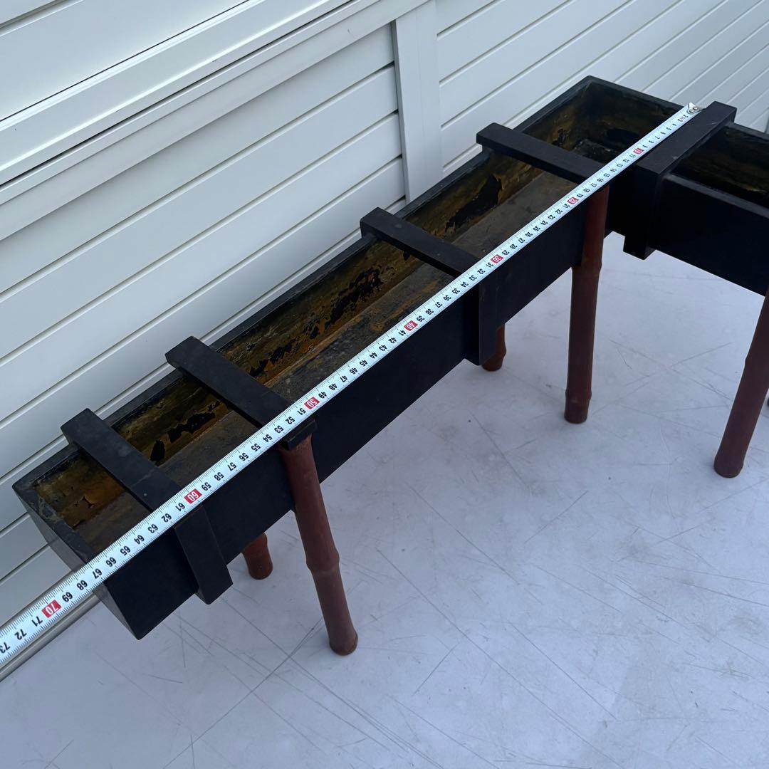 珍品◎貴重　花入　花台　生花　正月