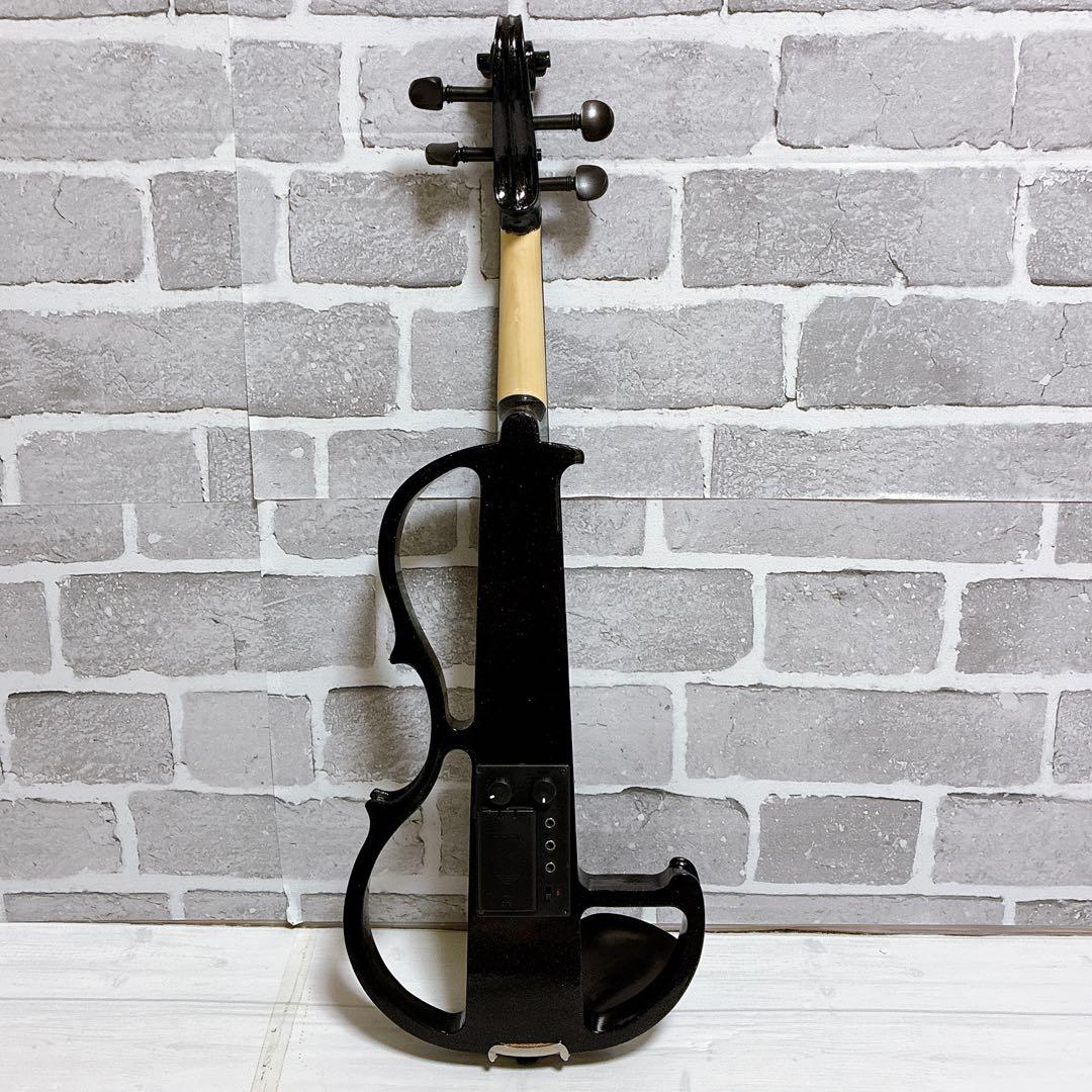 美品 ENNBOM サイレントバイオリン 4/4 ブラック 2WAYバック