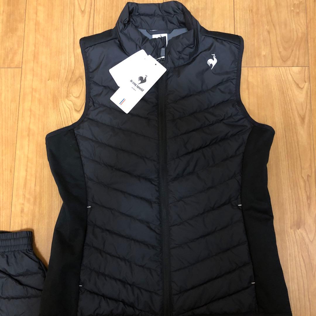 LE COQ SPORTIF ベストとスカートセット ブラック