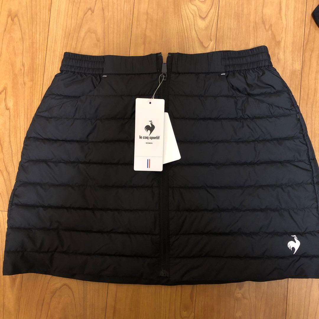 LE COQ SPORTIF ベストとスカートセット ブラック