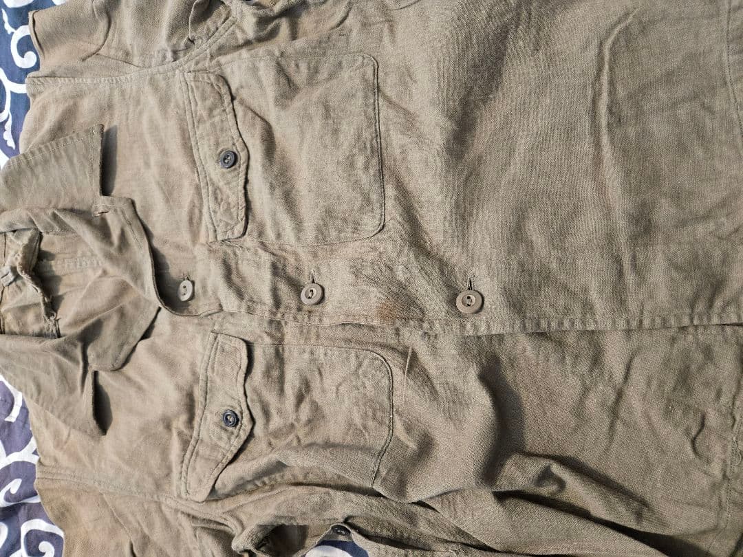 日本軍　防暑略衣　昭和18年製