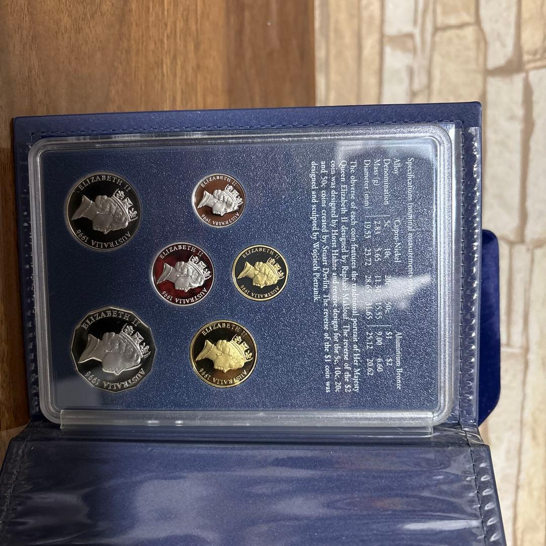 1996年 オーストラリア プルーフ 6種セット【連邦の父 記念硬貨入】