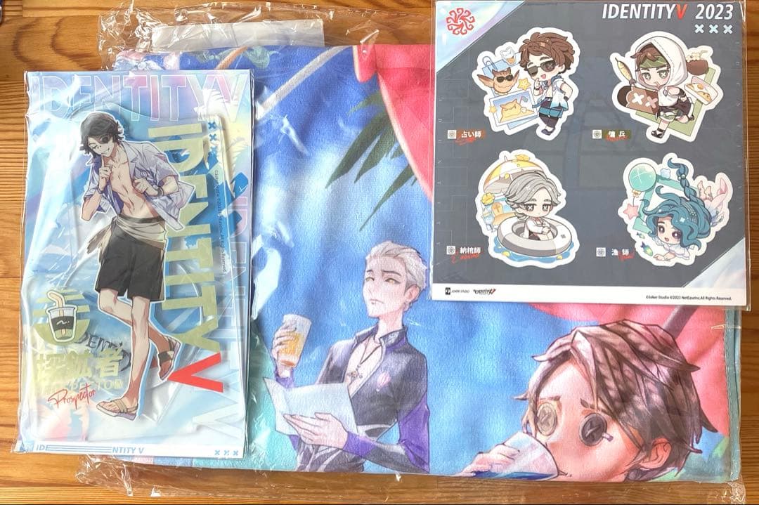 第五人格 サマーダイブ S賞ブランケット ステッカー アクスタ 探鉱者