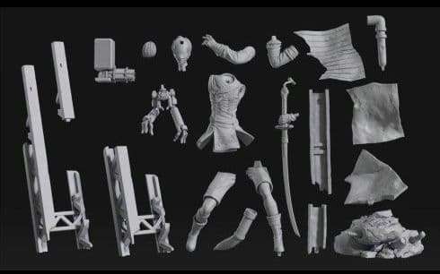 NieR:Automata　9S＋強力瞬間接着剤