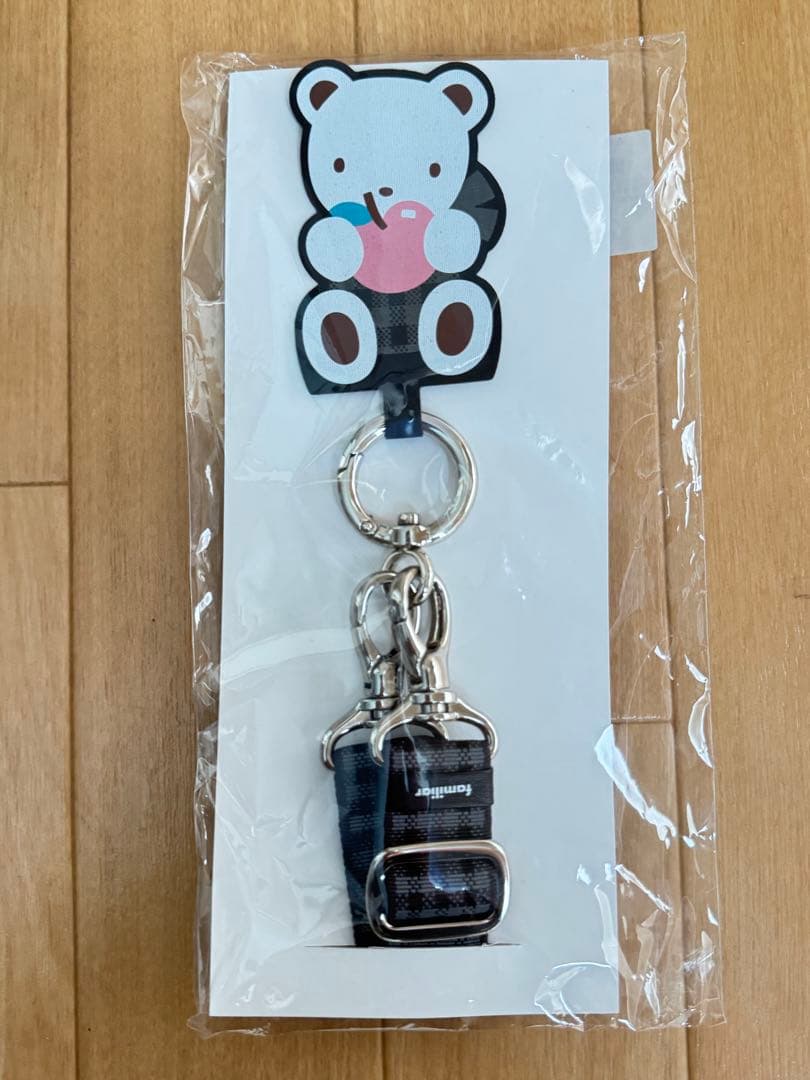 ファミリア　ファミリアチェック　ストラップ　グレー　新品未開封