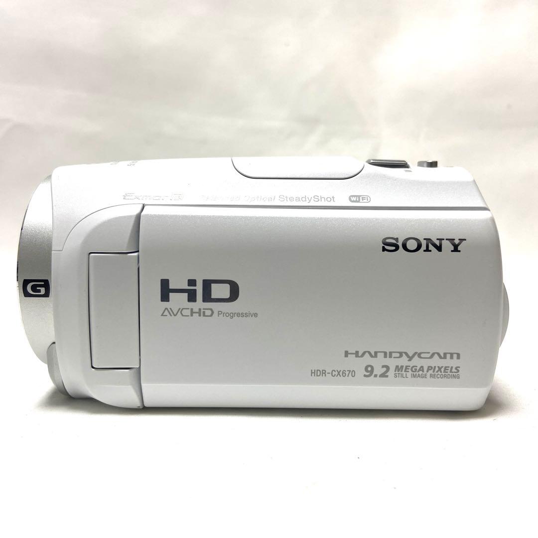 SONY ハンディカム HDR-CX670 ビデオカメラ ジャンク
