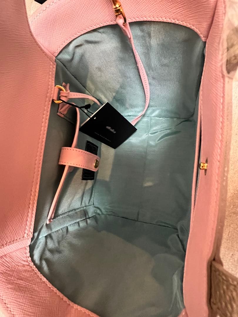 【タグ付き未使用】A.D.M.J. Bee ハンドバッグ シャンパンゴールド