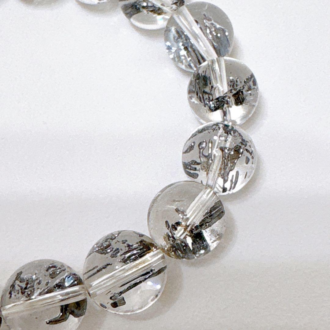 【手磨き】全超透明スティブナイトインクォーツ 10mmブレスレット全粒最高品質