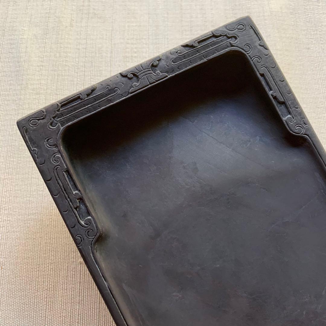 使い勝手良し☆実用長方端渓硯(*´꒳`*)