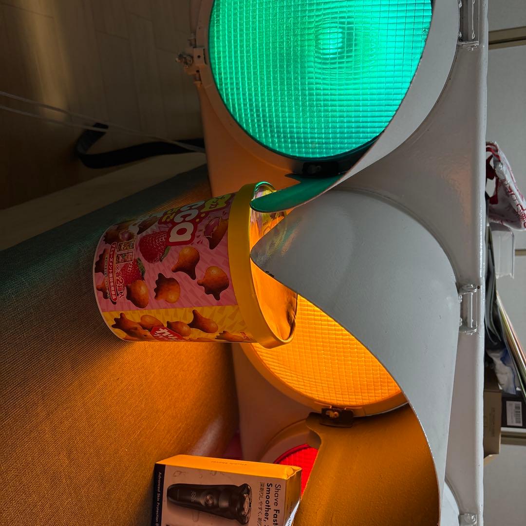 【極美品】本物　車両用信号機