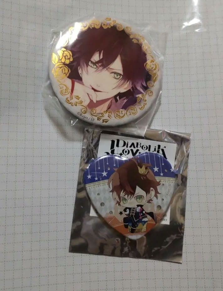 ディアラバアヤト缶バッジセット