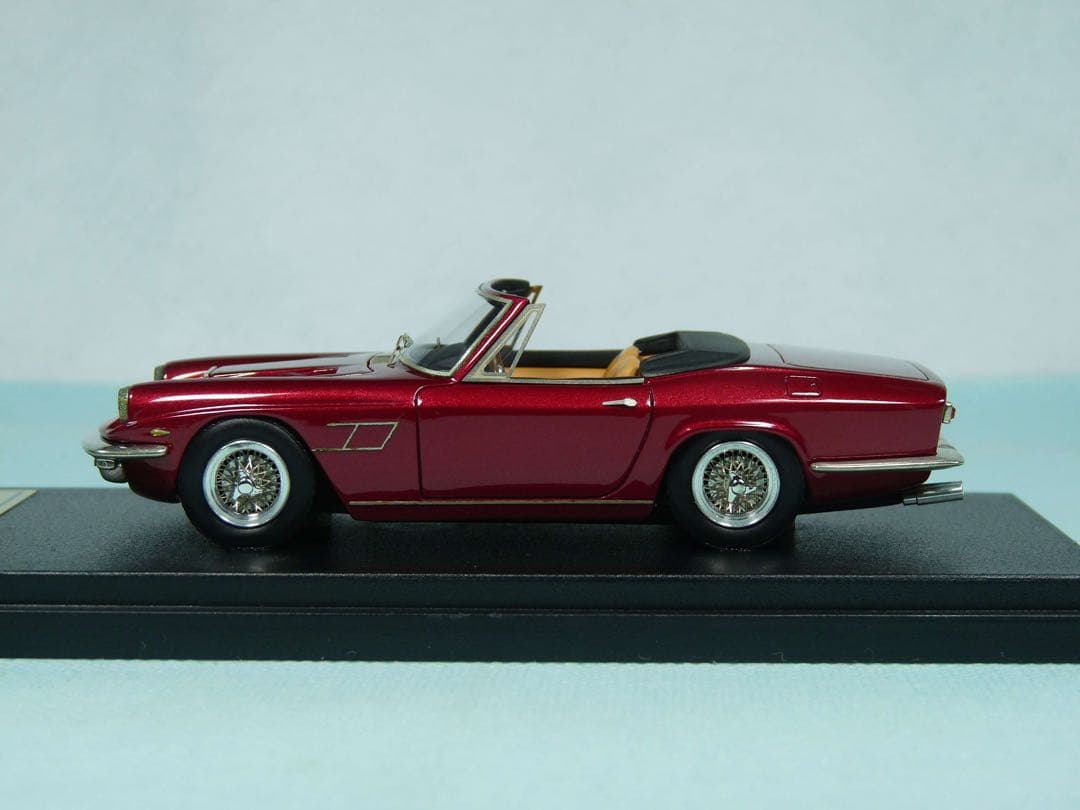 BBR マセラティ　ミストラル　スパイダー　1964年　レッドメタリック