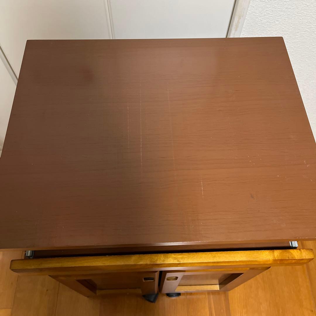 ノートパソコン収納付きプリンター、ファックス台