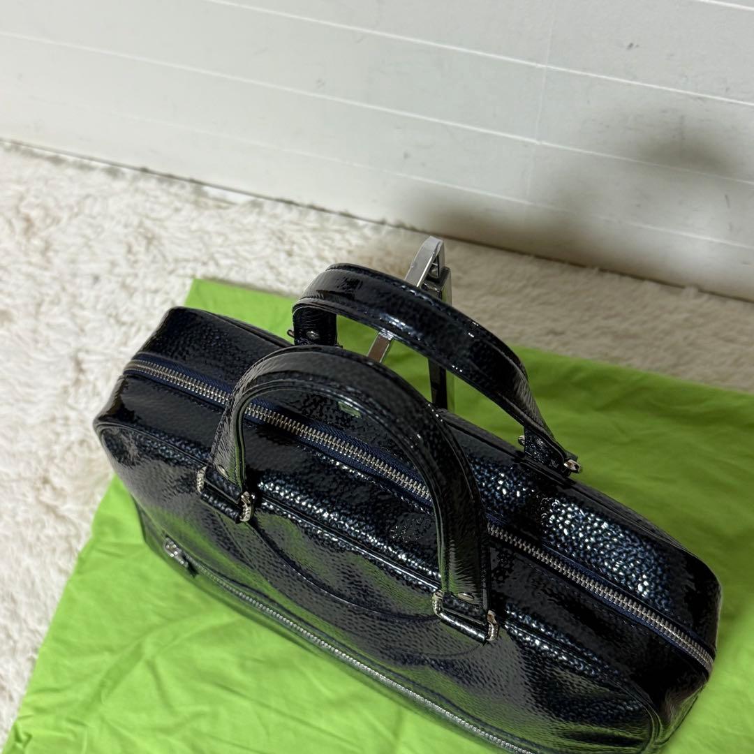 ⭐️新品未使用⭐️　ジャックルコー　リスボン　ハンドバッグ　エナメル　ユニセックス